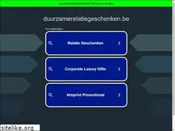 Sites similar to duurzamerelatiegeschenken.be
