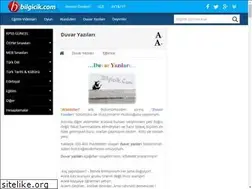 Sites similar to duvaryazilari.bilgicik.com