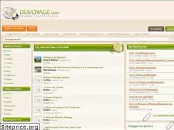 Sites similar to duvoyage.com