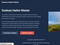 Sites similar to duxburyharbormaster.org