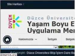 Sites similar to duyem.duzce.edu.tr
