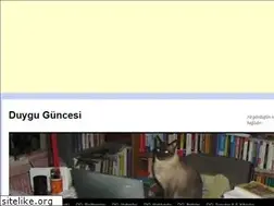 Sites similar to duyguguncesi.net