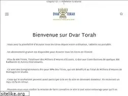 Sites similar to dvartorah.fr