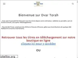 Sites similar to dvartorah.org
