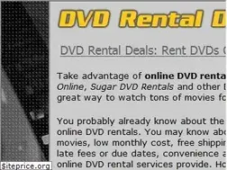 Sites similar to dvdrentaldeals.com