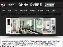 Sites similar to dverepribram.cz