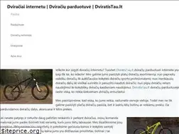 Sites similar to dviratistau.lt