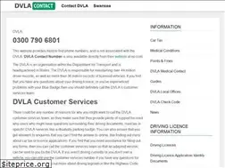 Sites similar to dvla-contact-number.co.uk