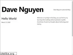 Sites similar to dvnguyen.com