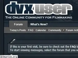 Sites similar to dvxuser.com