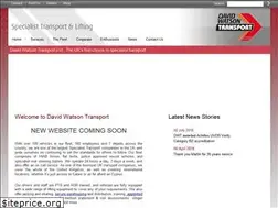 Sites similar to dw-transport.co.uk
