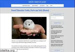 Sites similar to dwarfhamsterguide.com