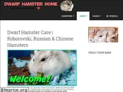 Sites similar to dwarfhamsterhome.com