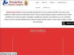Sites similar to dwarkahometutors.com