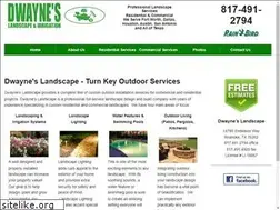 Sites similar to dwayneslandscape.com