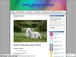 Sites similar to dwellingintheword.wordpress.com