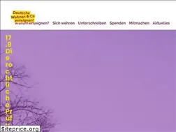 Sites similar to dwenteignen.de