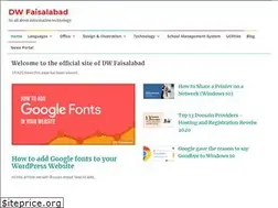 Sites similar to dwfaisalabad.com