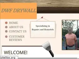 Sites similar to dwfdrywall.com