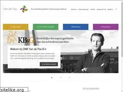 Sites similar to dwkvandepas.nl