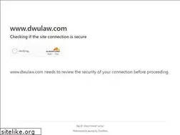 Sites similar to dwulaw.com