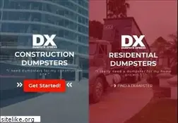 Sites similar to dxdumpsters.com