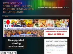 Sites similar to dxnecuador.com