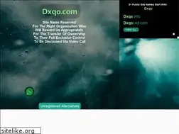 Sites similar to dxqo.com