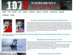 Sites similar to dyatlovpass.com