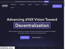 Sites similar to dydx.foundation