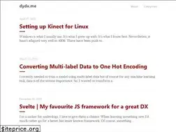 Sites similar to dydx.me