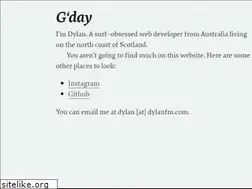 Sites similar to dylanfm.com