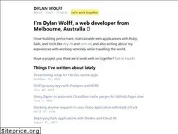 Sites similar to dylanwolff.com
