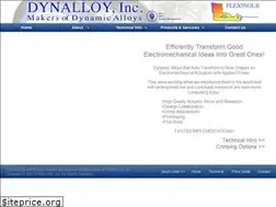 Sites similar to dynalloy.com