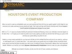 Sites similar to dynamicentertainment.net