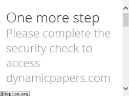 Sites similar to dynamicpapers.com