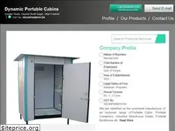 Sites similar to dynamicportablecabins.com