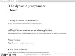 Sites similar to dynamicprogrammer.com