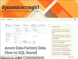 Sites similar to dynamicscrmgirl.wordpress.com
