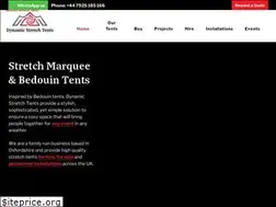Sites similar to dynamicstretchtents.com