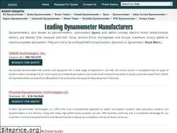 Sites similar to dynamometers.org