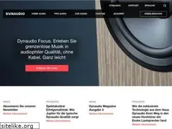 Sites similar to dynaudio.de