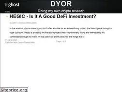 Sites similar to dyor.io