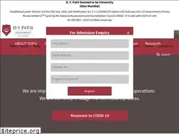 Sites similar to dypatil.edu