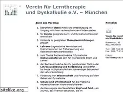 Sites similar to dyskalkulie.de