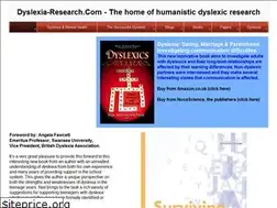 Sites similar to dyslexia-research.com