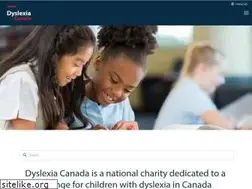 Sites similar to dyslexiacanada.org