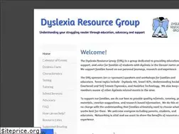 Sites similar to dyslexiaresourcegroup.com