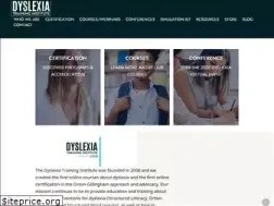 Sites similar to dyslexiatraininginstitute.org