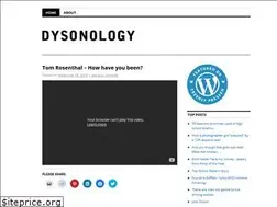 Sites similar to dysonology.wordpress.com